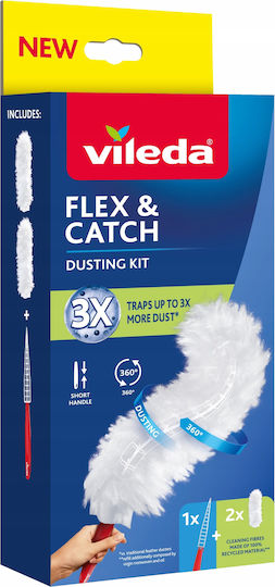 Vileda Flex & Catch with Handle & Spare Parts