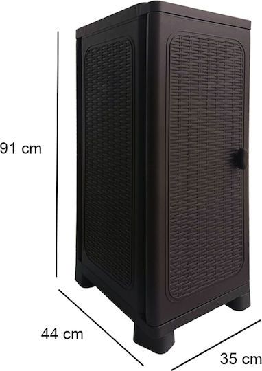 Single-Leaf Commodore Three Plastic 35x44x91 cm Single-Leaf Commodore Three Plastic 35x44x91 cm