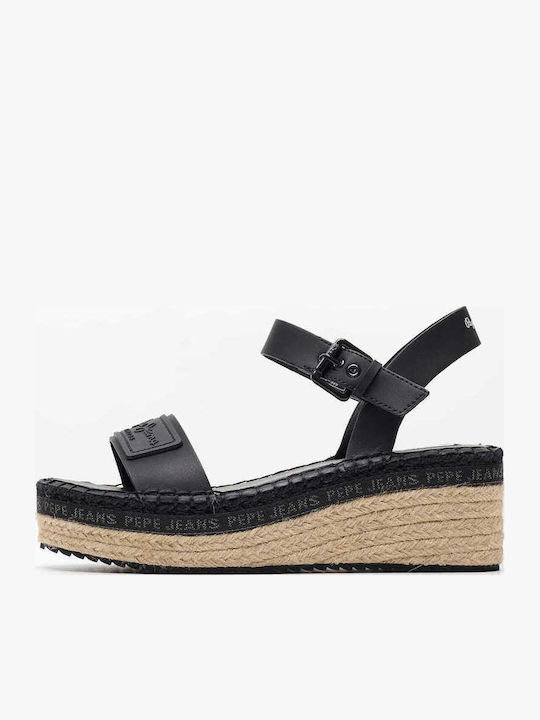 Pepe Jeans Witney Platforme Dama Negre
