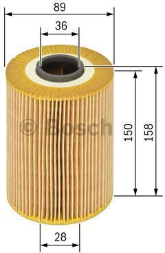 Bosch Autoölfilter 1 457 429 123