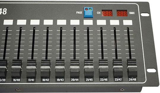 Fos Technologies Fader Desk 48 DMX Lighting Console 48 Channels