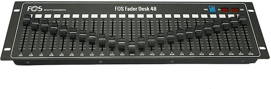 Fos Technologies Fader Desk 48 DMX Lighting Console 48 Channels