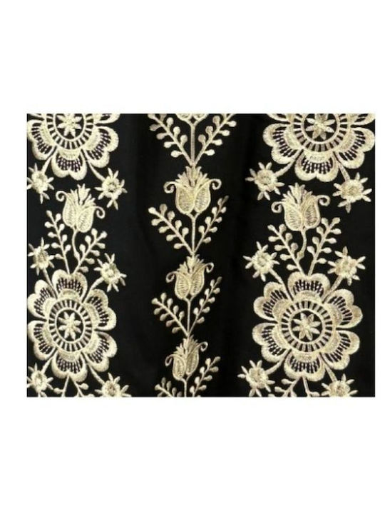 Damenbluse Baumwoll Schwarz
