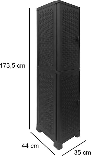 Single-Leaf Plastic 35x44x173.5 cm Single-Leaf Plastic 35x44x173.5 cm