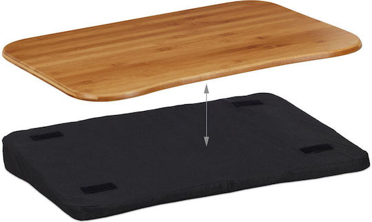 Relaxdays Laptop-Ständer Für Laptop Bis 22 Braun 10021548