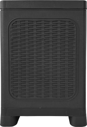 Μονόφυλλη Ντουλάπα Πλαστική με 1 Ράφι Κατάλληλη για Μικρούς Χώρους 35x44x54εκ.