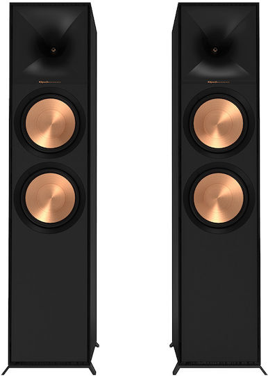 Klipsch R-600F Ζεύγος Ηχείων Hi-Fi Δαπέδου 400W Μαύρα
