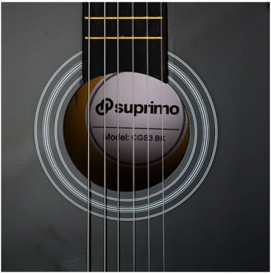 SUPRIMO Κλασική Κιθάρα 4/4 Black