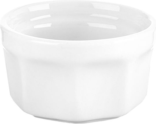 Orion Round Porcelain White Serving Bowl Diameter 6cm 4 Pieces