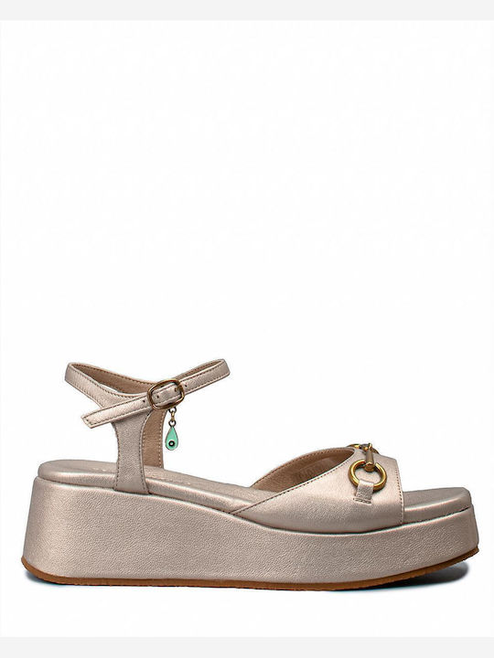 Women's Platform Shoes Gold