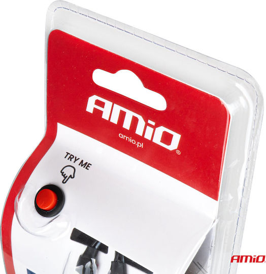 AMiO LED Car Strip 12V Blue