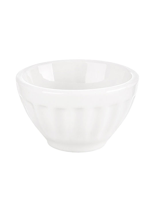 Orion Round Porcelain White Serving Bowl Diameter 6cm 4 Pieces