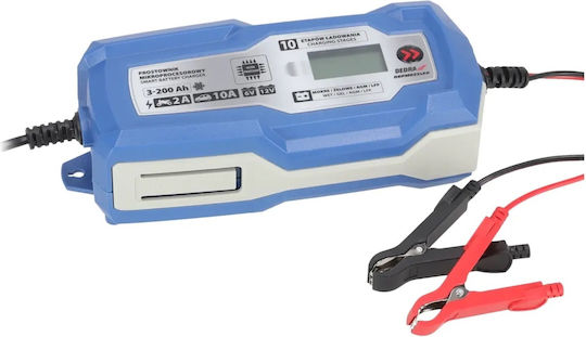 Dedra Car and Motorcycle Battery Charger 6/12V