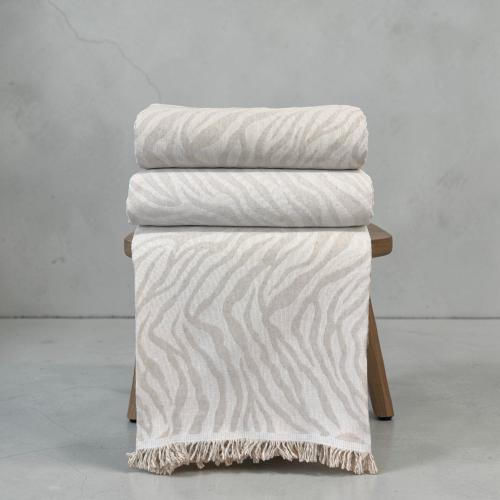 Linea Home Savanna Ριχτάρι Τριθέσιου Καναπέ 180x300εκ. Εκρου