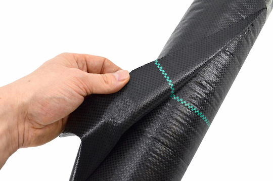 AWTools AW67125 Ground Cover Fabric 70gr/m² 0.8x50m Black