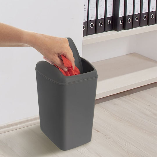 Orion Coș De Gunoi Din Plastic Gri 5lt