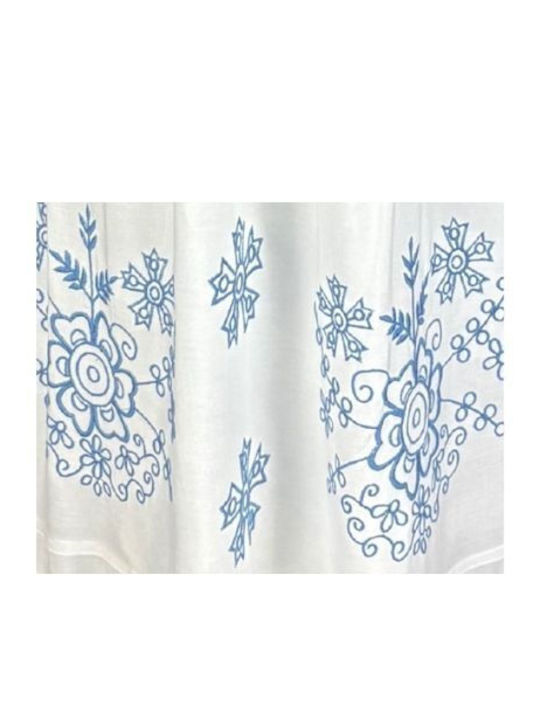 Damenröcke Floral Weiß/Navy Blau