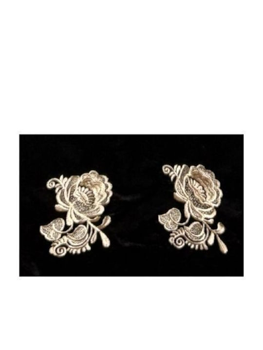 Fustă Floral Negru Mahogany