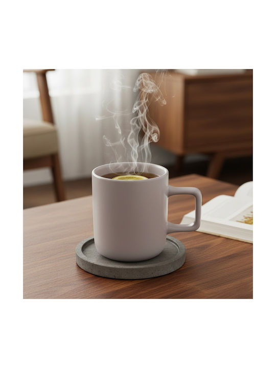 Orion Κούπα Κεραμική Γκρι 380ml