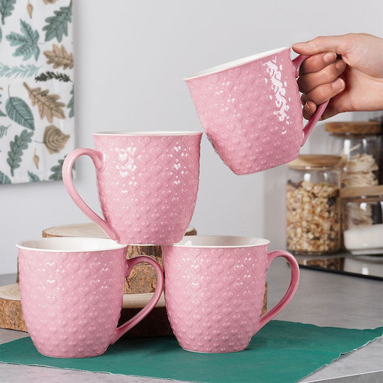 Orion Keramiktasse 580ml 4 Stück