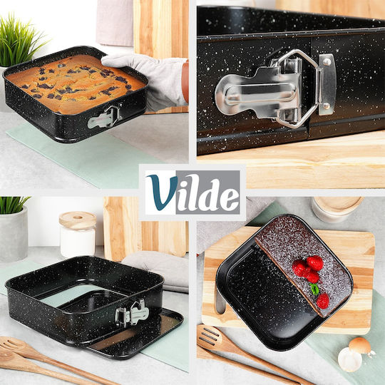 Vilde Vilde Backformen und Tabletts mit Abnehmbarer Boden 2 Stück