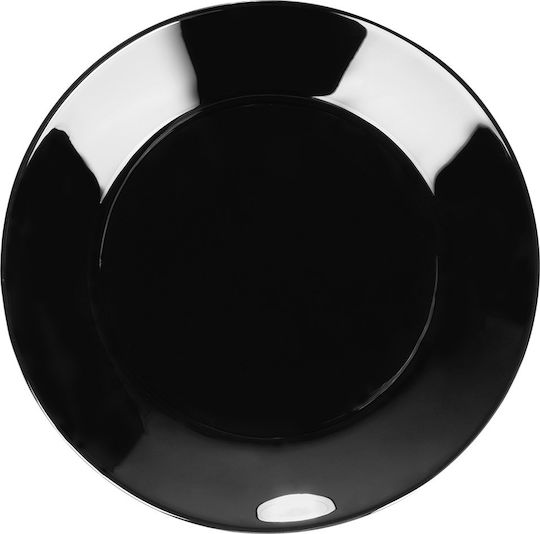Vilde Placă Deșert Pătrată Din Sticlă Neagră 18x18cm 6 Bucăți
