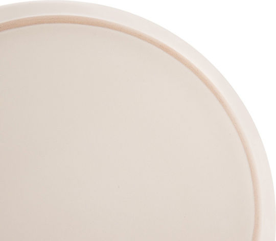 Orion Skandi Desert Serving Plate Ceramic Beige with Diameter 20.5cm