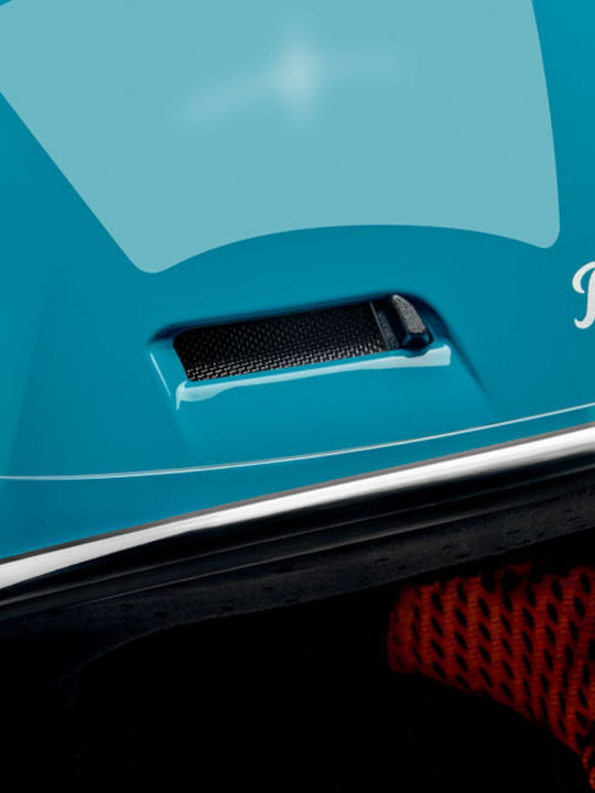 Biltwell Gringo SV Gloss Atlantic Teal Motorradhelm Volles Gesicht DOT / ECE 22.06