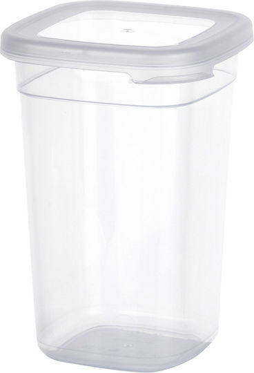 Vilde Set 6 Bucăți Vaze pentru Cafea / Paste / Cereale cu Capac Plastic Transparent 1000ml 6 Bucăți