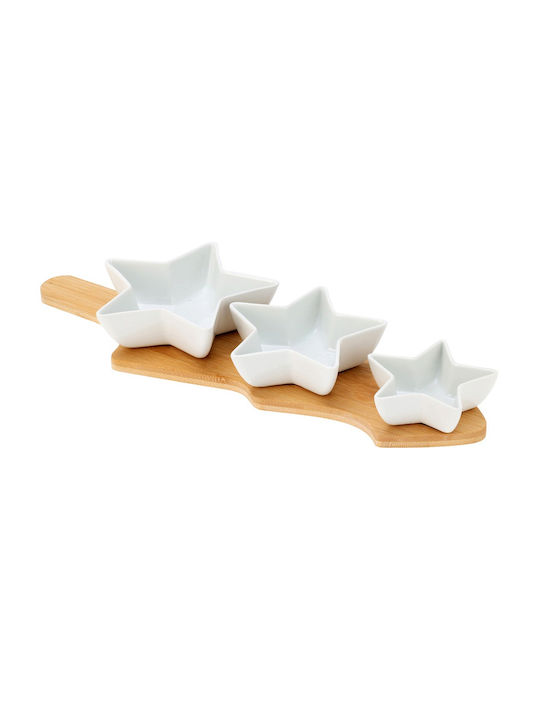 Excellent Houseware Δίσκοι με Αστέρια 4τμχ