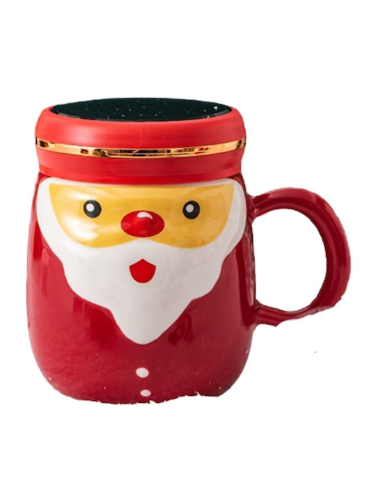 Alista Home Christmas Ceramic Mug Santa Claus 11.5x8cm 430ml