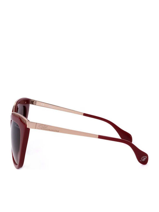 Ochelari De Soare Pentru Femei Cu Culoare Burgundie Cadru