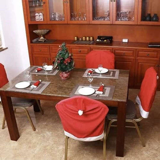 Set Christmas Case for Cutlery Santa Claus 12x6cm 12 Pieces