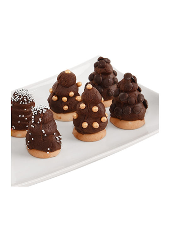 Orion Formă de Tăiat Biscuiți Plastic Bej 4x3.5 cm