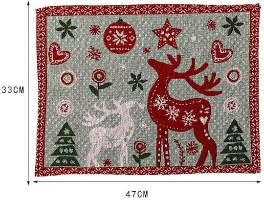 Alista Home Seturi De Masă Roșii 47x33cm