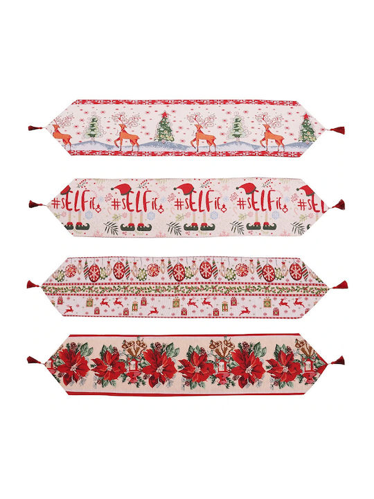 Alista Home Σουπλά Υφασμάτινο Κόκκινο 173x34cm