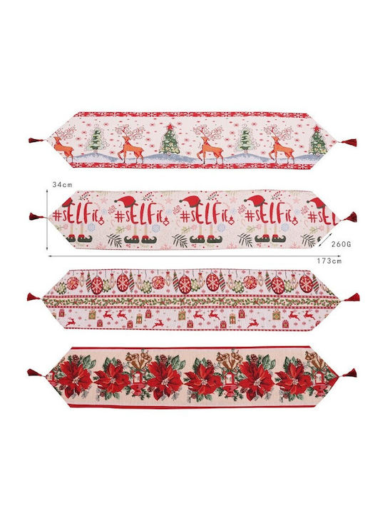 Alista Home Stoff Tischsets Weiß 173x34cm