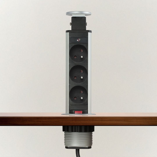Alista Home Power Strip 3 Sockets with 1.5m Cable