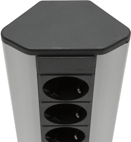 Alista Home Bandă de Alimentare cu 2 Prize cu 2 Porturi USB-A și Cablu de 1.5m