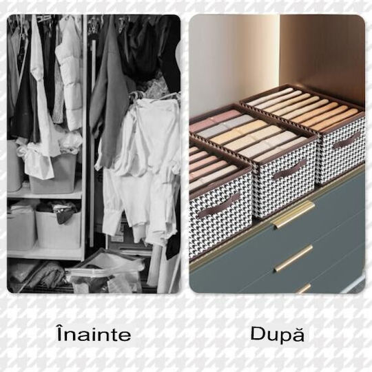 Alista Home Casetă Textilă Depozitare Haine 47x28x20cm