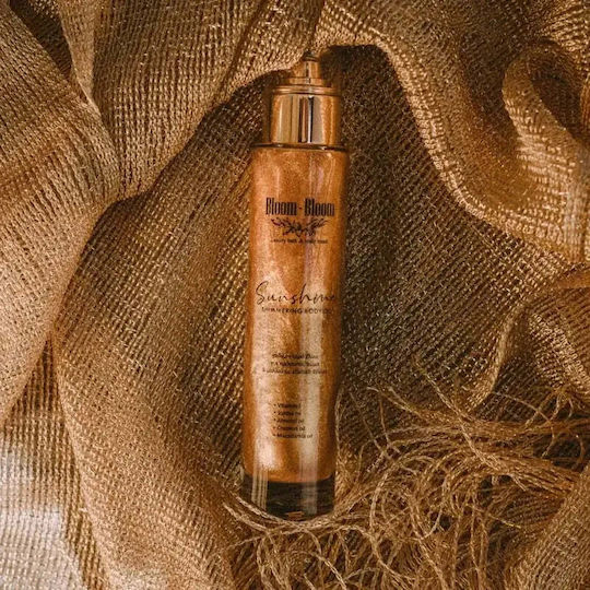 Sunshine Shimmer Body Oil & Hair & Βody Mist Μπρονζέ