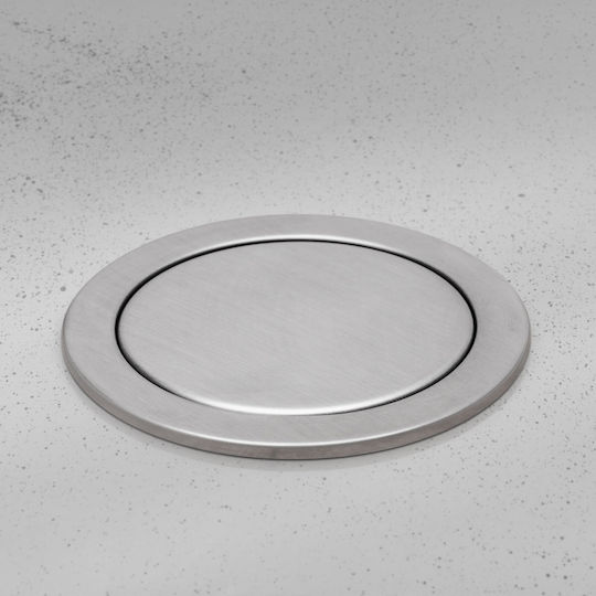 Alista Home Πολύπριζο 3 Θέσεων με USB-A και Καλώδιο 1.5m Ασημί