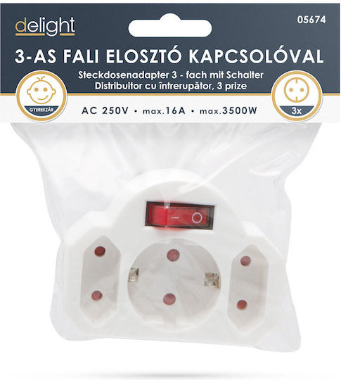 Alista Home Ταφ 3 Θέσεων με Διακόπτη