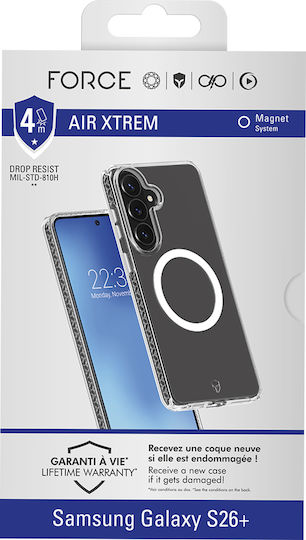 Force Case Case Galaxy S26 Plus Magnetic Tryax 3d System Shockproof 4m Air Xtrem Transparent
