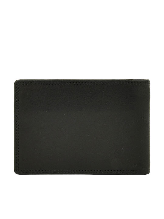 Δερμάτινο Ανδρικό Πορτοφόλι με RFID Μαύρο