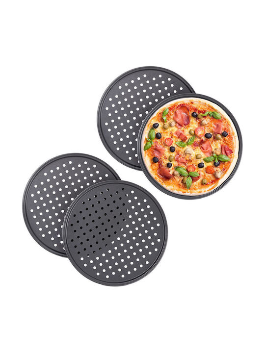 Relaxdays Aluminum Pizza Baking Pan