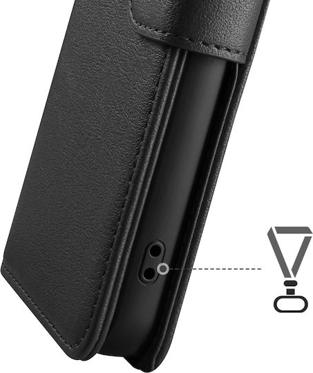 Zanaé Folio Case Oppo Find X3 Pro Stand Function Magnetic Tab Black