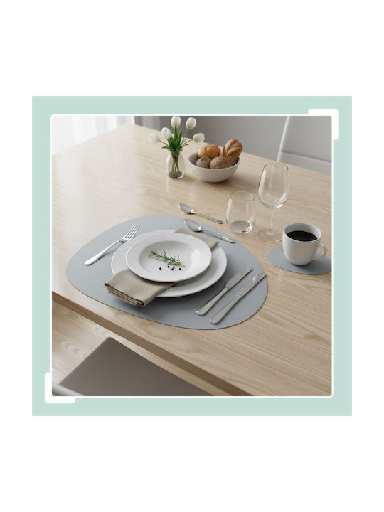 Relaxdays Relaxdays Tischsets aus Künstliches Leder Mehrfarbig 6 Stück