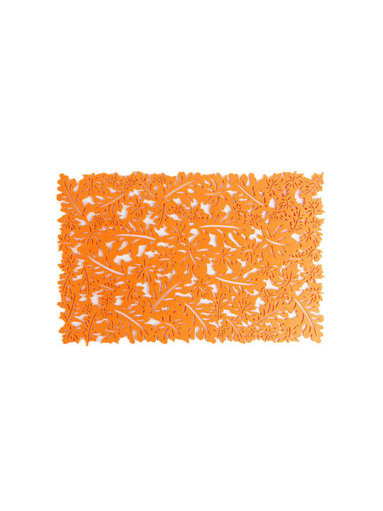 Alista Home Seturi De Masă Din Fetru Portocalii 44.5x28.5cm