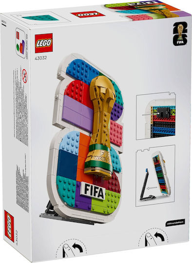 LEGO Icons FIFA World Cup 2026 Официален Емблема за 10+ Години 298 Бройки